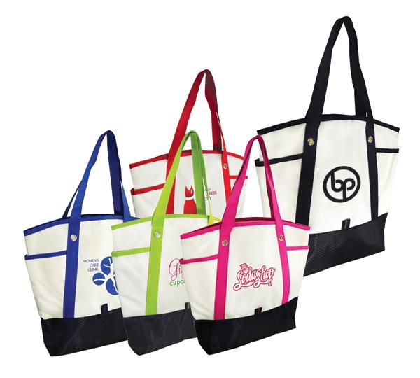 Promotional Products | Wallace Tote Bag by GreenMonsterPromos.com ...