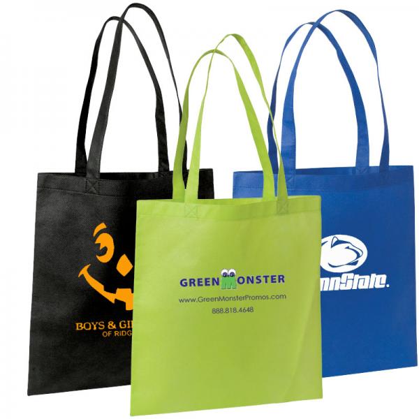 Promotional Products | Nonwoven Value Tote by GreenMonsterPromos.com ...