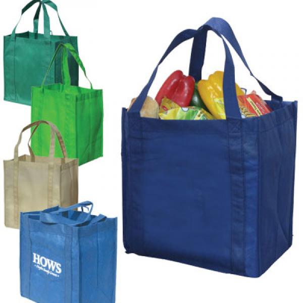 Promotional Products | Reusable Grocery Tote by GreenMonsterPromos.com ...